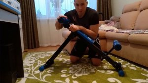 Скамья для пресса и спины Leco (гиперэкстензия )