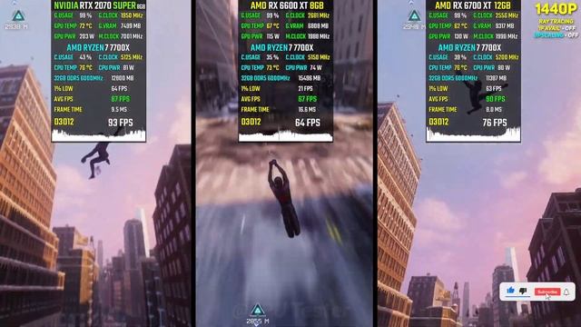 10 Games on RTX 2070 SUPER vs RX 6600 XT vs RX 6700 XT in 2023 - 1440p смотреть онлайн