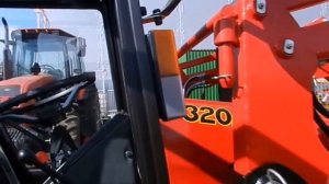 Мтз 320.4 с кун (вилы с прижимом + джойстик)