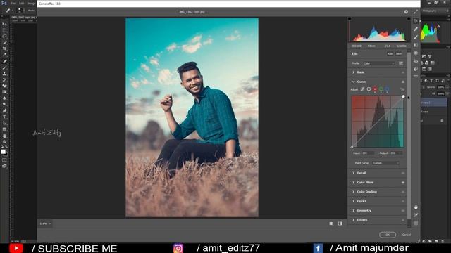Professional Outdoor Photo Retouching and Editing | Photoshop cc tutorial | Preset Giveway смотреть онлайн