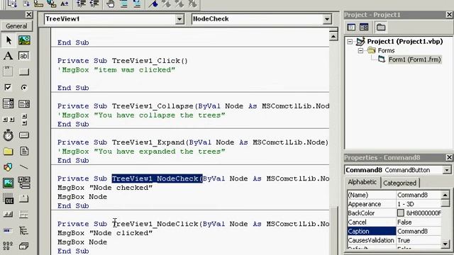 085 VB TreeView Control IV смотреть онлайн