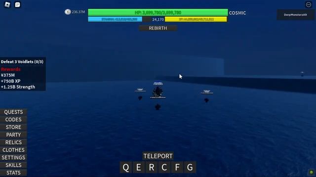 USING COSMIC CLASS WITH NO REBIRTH in A Hero's Destiny! | Roblox смотреть онлайн