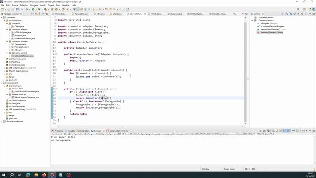Transformer des objets Java en HTML/Markdown смотреть онлайн