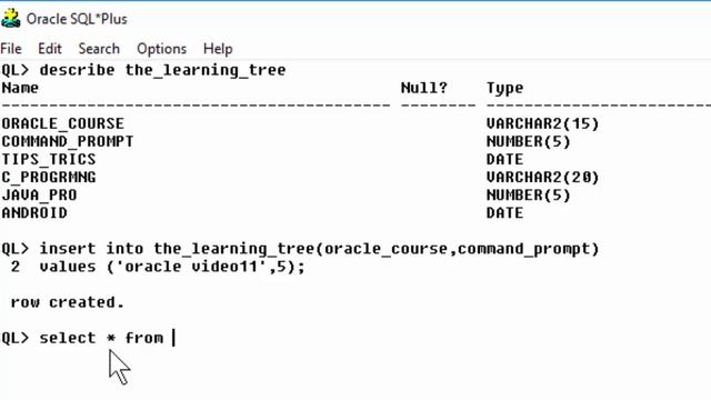 how to insert data in oracle sql || learn oracle sql tutorial 12 смотреть онлайн
