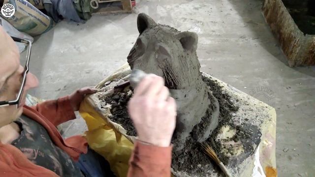 ЕНОТ попрошайка из ЦЕМЕНТА своими руками | Поделки для дачи | DIY cement crafts with your own hand смотреть онлайн