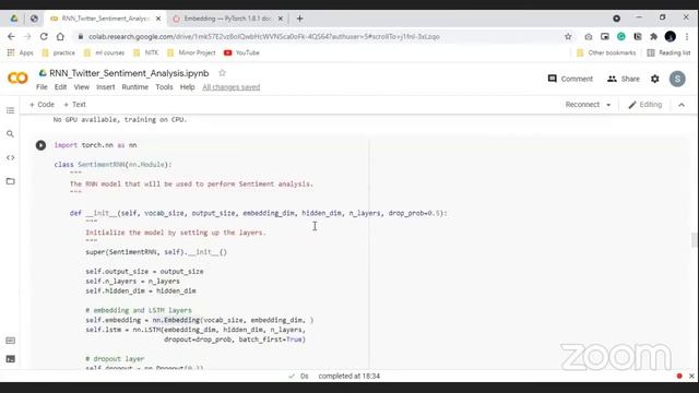 Implementing sentiment classifier using word embedding in python смотреть онлайн