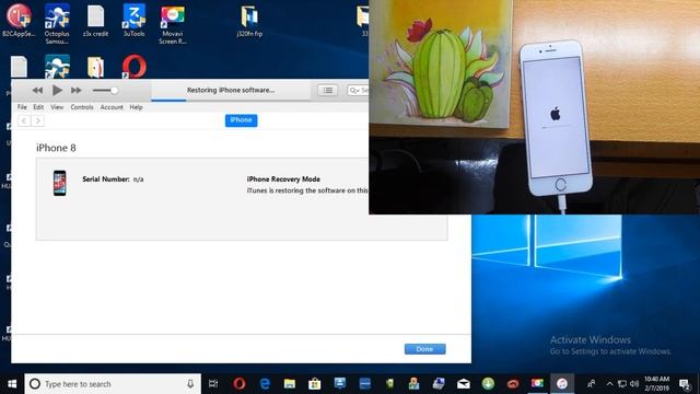 How to Factory Reset iPhone 8 With iTunes смотреть онлайн