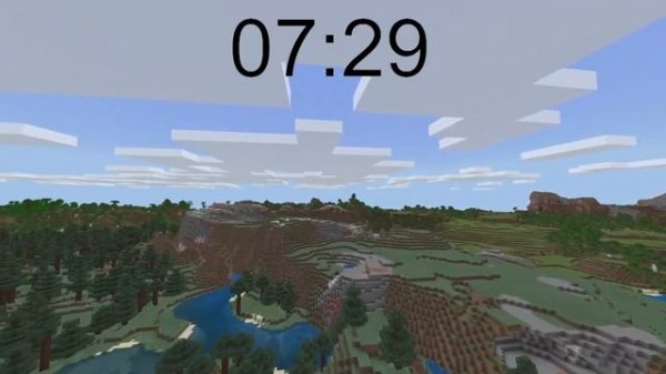 15 MINUTE TIMER. MINECRAFT TIMER.
