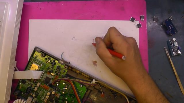 Ремонт видеодомофона COMMAX CDV-72BE. Нет изображения с камеры.