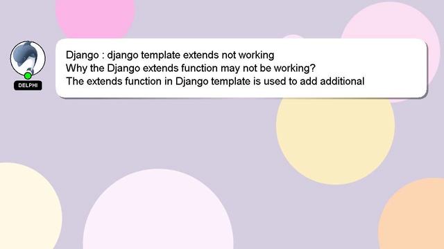 Django : django template extends not working смотреть онлайн