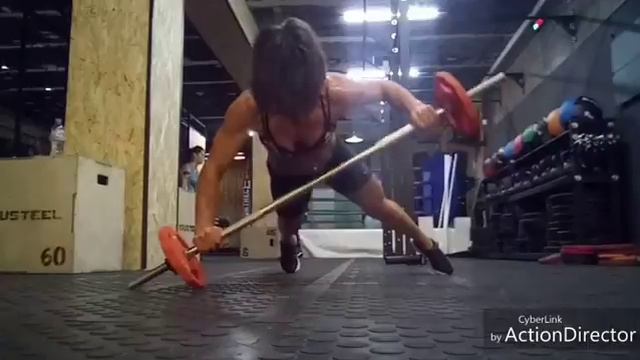 Отжимания со штангой смотреть онлайн