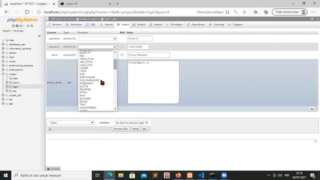 Tugas Project TBO - Membuat Aplikasi Login menggunakan Php dan MySql. смотреть онлайн