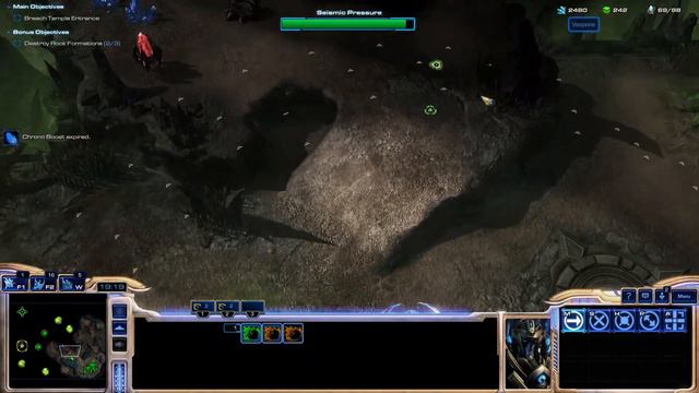 Mass Tempest army... yeah -Prologue #02 - Starcraft 2: Heart of the Swarm смотреть онлайн