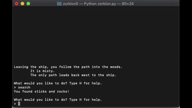 Zorklon5 Demo - text-based RPG смотреть онлайн