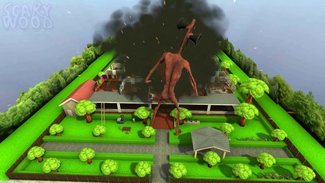 Playing As Siren Head and Destroying House in Scary Teacher 3D смотреть онлайн