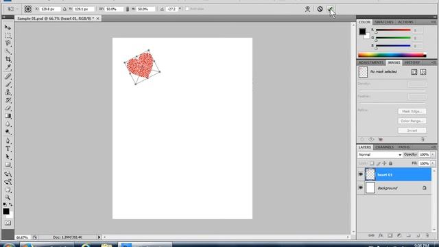 Adobe Photoshop - How to Place an Image Into an Existing Document Import an Image смотреть онлайн