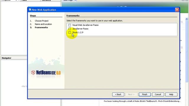aula 116 java ee Criando projeto web no NetBeans 6 смотреть онлайн