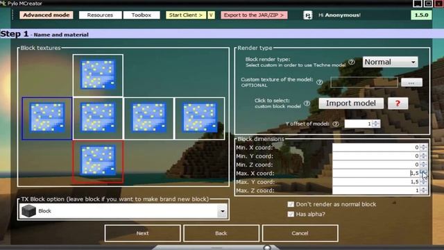 MineCraft Creator 1.5.0 - Criando Blocos смотреть онлайн