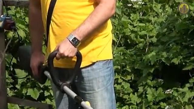 Электрический триммер Huter GET-1200SL смотреть онлайн