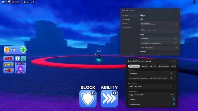 Roblox Blade Ball Script Hack PASTEBIN GUI: Auto Parry + Win Every Game, Auto Chat & More! смотреть онлайн