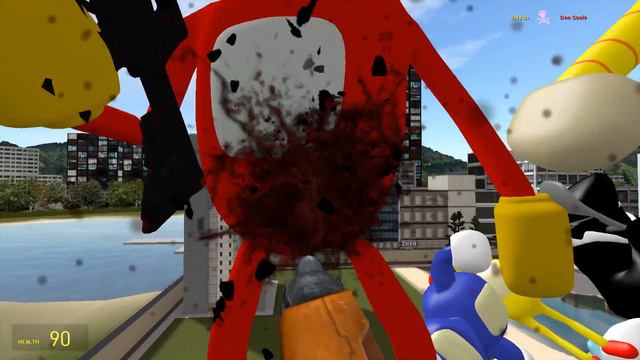 SPARTAN KICKING ALL TEAM 3D SANIC CLONES MEMES in Garry's Mod! #112 смотреть онлайн