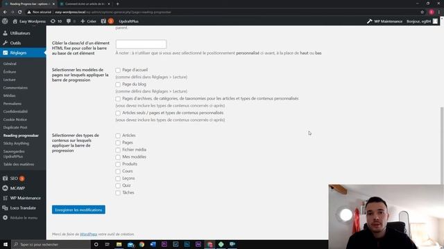 Comment ajouter une barre de progression de lecture sur votre blog Wordpress ? смотреть онлайн