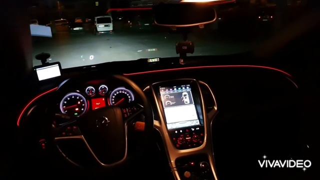 Astra J Şerit Led - Tesla Ekran - HUD - Navigasyon - Kapı Altı Led - Harici Lastik Basınç смотреть онлайн