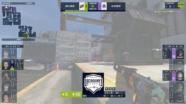 НАВИ ДЖУНИОР РЕВАНШ!! - NaVi Junior vs OG Academy | WePlay Academy League S6 (CS:GO) смотреть онлайн