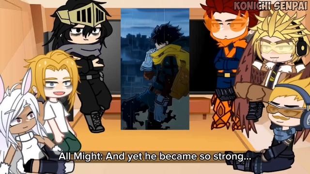 Past Pro Heroes React to Dark Deku // Izuku Midoriya // MHA смотреть онлайн