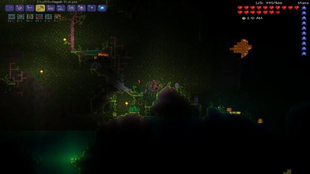LP. EM. Terraria 1.3 #12 (Побегушки по подземным джунглям :3) смотреть онлайн