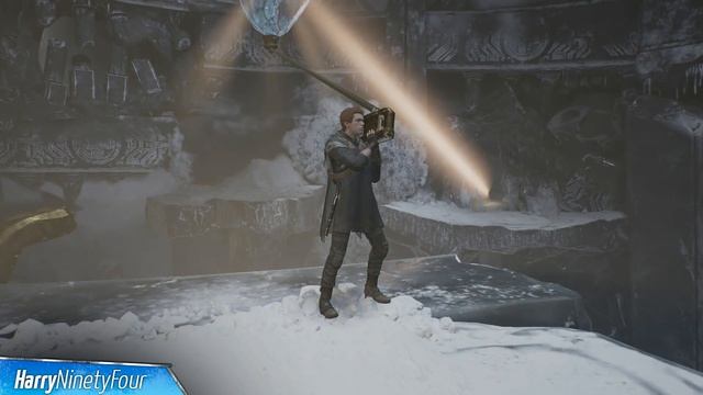 STAR WARS Jedi Fallen Order - Jedi Temple Walkthrough (Ice / Light Puzzle) смотреть онлайн