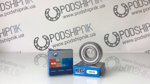 Автомобильный шариковый подшипник KG 6203ZZ, размеры 17*40*12 смотреть онлайн