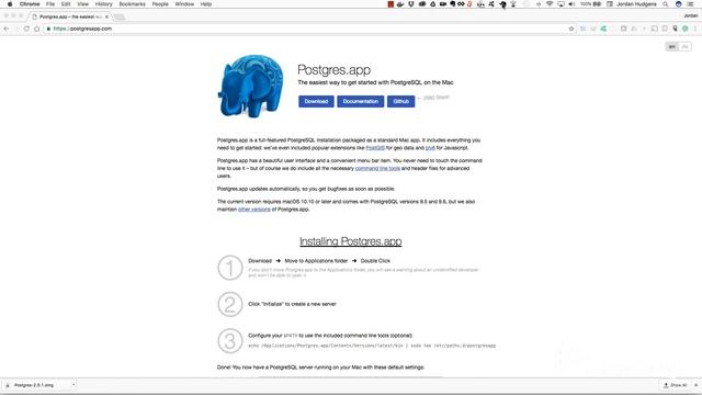 Ruby On Rails | Part 1 (10) | Installing the Postgres Database on a Mac смотреть онлайн