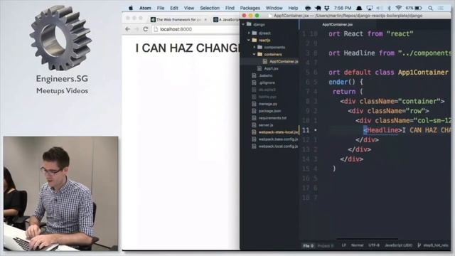 ReactJS - Django App Development Workshop смотреть онлайн