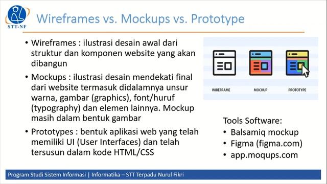 Tahapan Desain Web - Mata Kuliah Pemrograman Web STT Terpadu Nurul Fikri смотреть онлайн