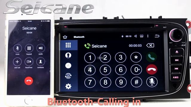 All in one Android 5.1.1 2008 2009 2010 FORD S-max Radio GPS DVD Player Support 3G WiFi Bluetooth смотреть онлайн