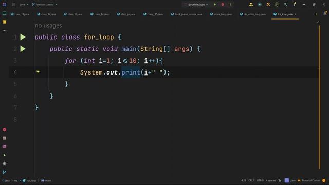 Java tutorial for beginners | For Loops in Java | java full course. смотреть онлайн