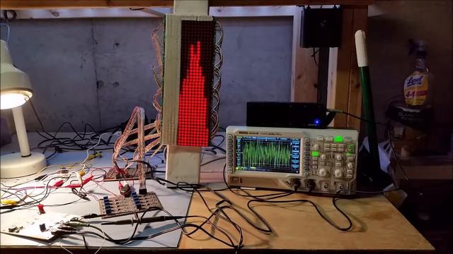 Audio Spectrum Analyzer - First Successful Test смотреть онлайн