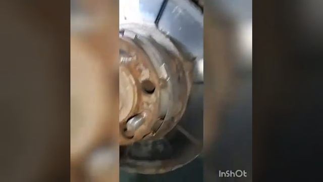 Mitsubishi лансер10 замена колодок ручного тормоза