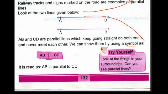 Exercise 1 Unit No 6 Class 4 | Parallel and Non Parallel Lines @Educationuptoclass12