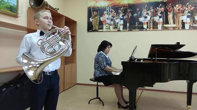 Носатов Антон, Пятницкая ДШИ, духовые инструменты, П Чайковский Старинная французская песенка смотреть онлайн