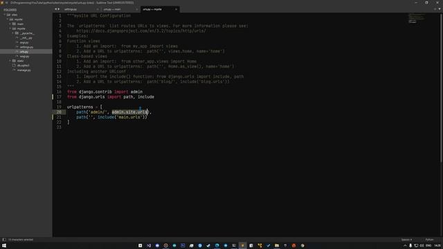 ПЕРВЫЙ САЙТ НА DJANGO | PYTHON | ЧАСТЬ 1 смотреть онлайн