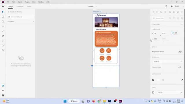 Adobe XD Live Class-12, Newsletter Design in Telugu tutorials | ui ux tutorial for beginners смотреть онлайн