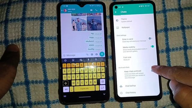 whatsapp me archive ka matlab kya hota hai | archive chats whatsapp settings | смотреть онлайн