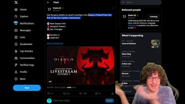 Há esperanças para Diablo 4? смотреть онлайн