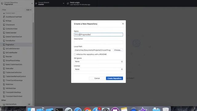 Create Githhub Repository from Xcode Swift IOS смотреть онлайн