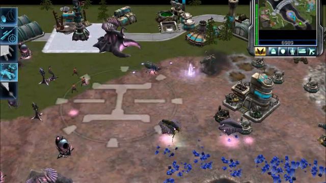 Command And Conquer 3 Tiberium Wars "Glitchy" Skirmish Match - Part 1 смотреть онлайн