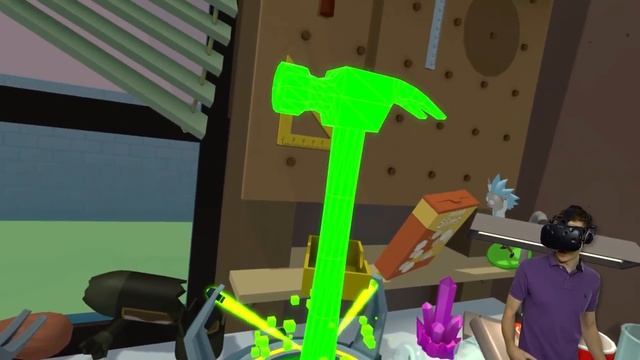 Creating TRAIN EATER MONSTER With MEESEEKS In VR (Rick and Morty VR Funny Gameplay) смотреть онлайн
