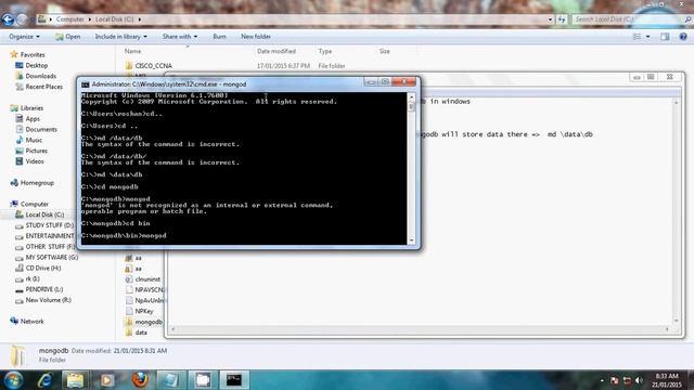 Mongodb installation in windows 7 quick смотреть онлайн