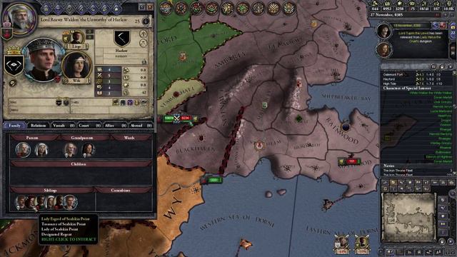 Let's Play Crusader Kings II Stannis Baratheon Take 3 Part 53 смотреть онлайн